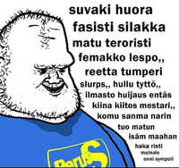 Tässä on persujen todelliset kasvot ja puolueen ns. kuuma ydin...